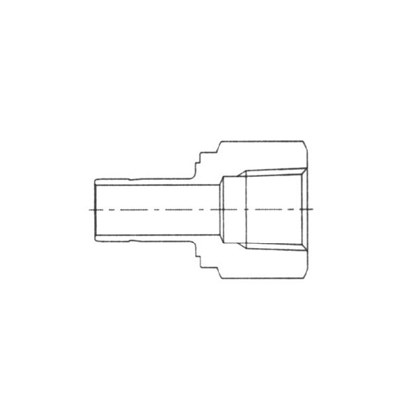 イハラサイエンス 配管継手 MDHC8M-R2-SS 1セット（2個入）（直送品）