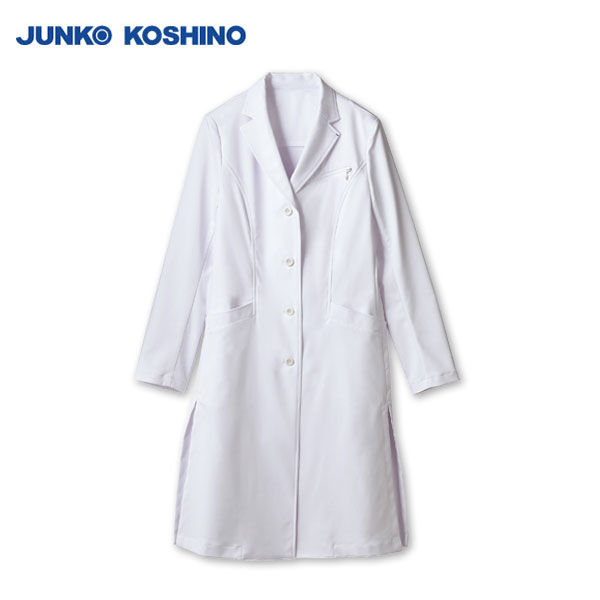住商モンブラン JUNKO KOSHINO ドクターコート レディス 長袖 ホワイト シングル M JK111（直送品）