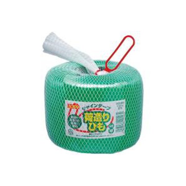松浦産業　シャインテープ　玉巻　３００Ｇ　緑　3巻　（直送品）