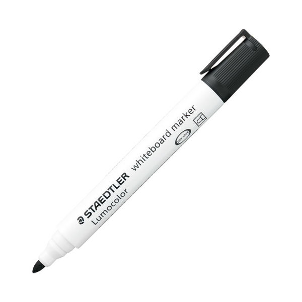 ステッドラー ルモカラーWBマーカー ブラック 351ー9 1セット(10本)（直送品）