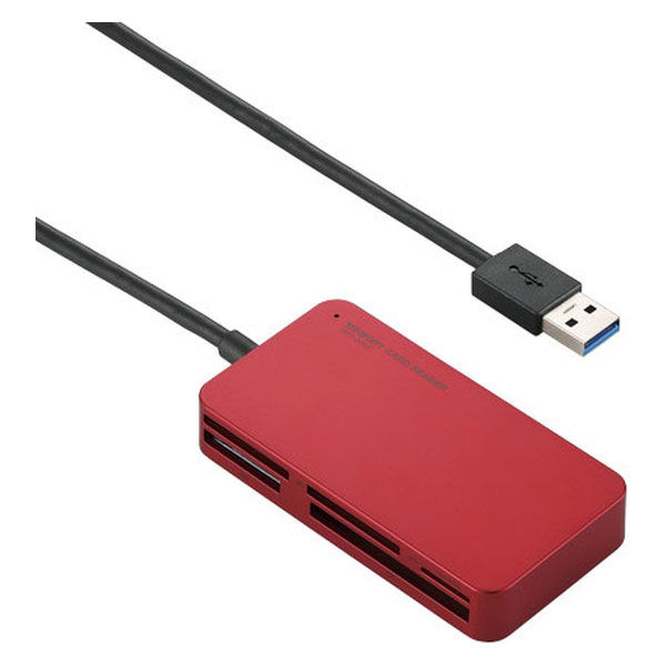 エレコム USB3.0対応メモリリーダライタ MR3-A006RD 1個