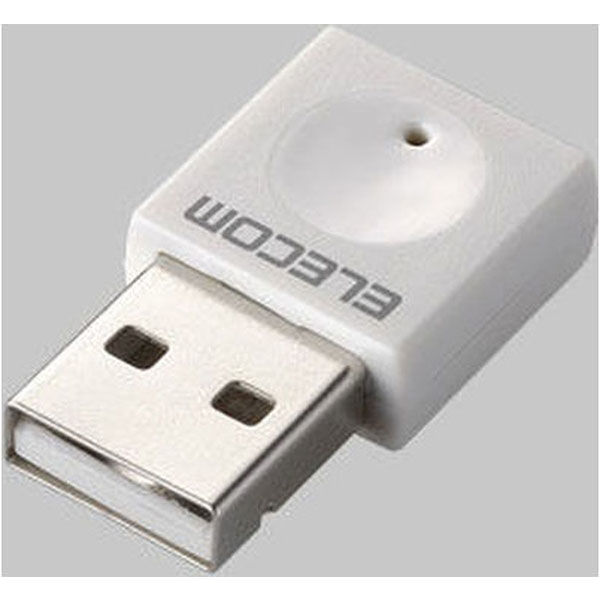 Wi-Fi 無線LAN 子機 300Mbps 11n/g/b USB2.0 ホワイト WDC-300SU2SWH エレコム 1個