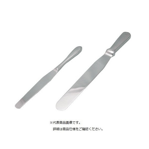 東京硝子器械 オールステンレス軟膏ヘラ 419-50-46-17 1箱(2個入) 24-3930-04（直送品）