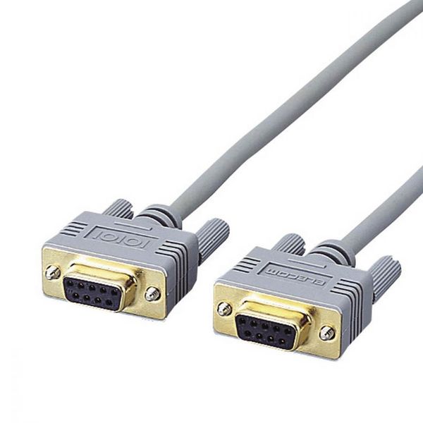 RS-232Cケーブル 青色コネクタ KRS-403XF10N RS-232Cケーブル サンワサプライ メス - メス