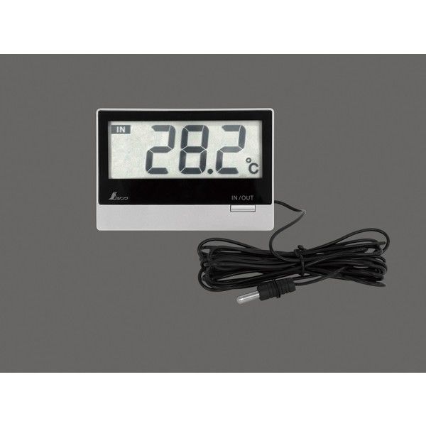 シンワ測定 デジタル温度計　Smart　B　室内・室外　防水外部センサー 73117 1セット（5個）
