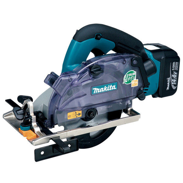 HOTSALE送料込み　マキタ(Makita) 125ミリ充電式防じんマルノコ 18V6Ah バッテリ2本・充電器・ケース付 KS513DRGX 丸のこ