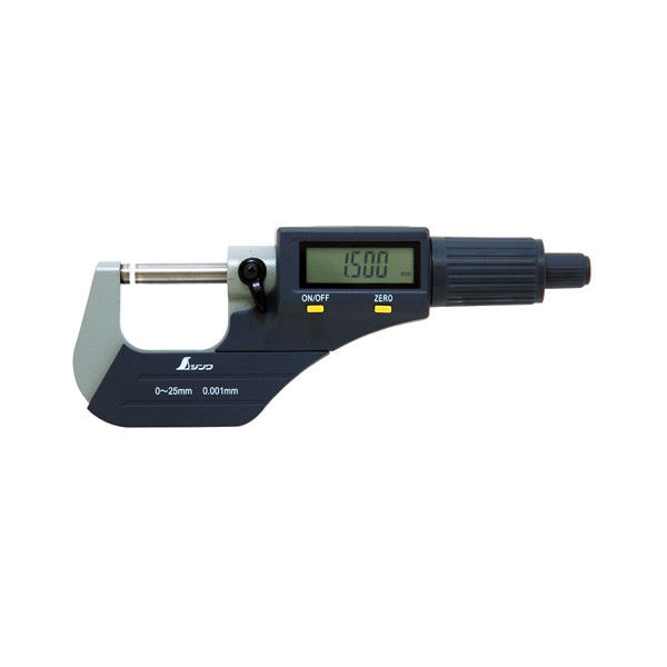 シンワ測定 デジタルマイクロメーター 0～25mm 79523 1個 - アスクル