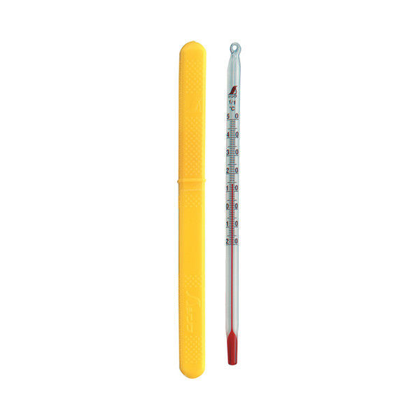 棒状温度計　H-8　アルコール　-20～50℃　15cm　72579　1セット（20個）　シンワ測定　（直送品）