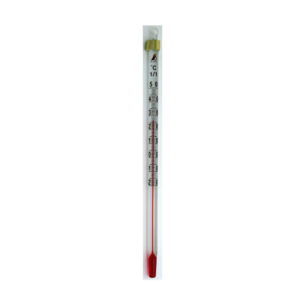 棒状温度計　H-8S　アルコール　-20～50℃　15cm　72752　1セット（20個）　シンワ測定　（直送品）