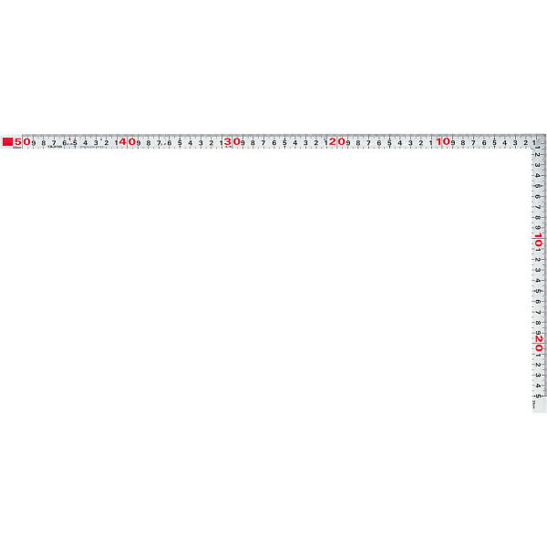 等厚曲尺　特目50cm　KA-TM5　1セット（5本）　TJMデザイン　（直送品）
