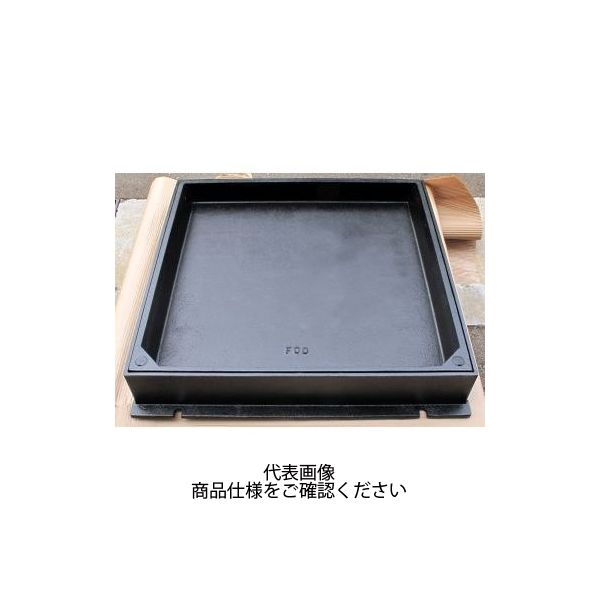 福西鋳物 ダイカスト キャスタースライド式 床化粧蓋 SF-SCBSM-2-900 1個（直送品）