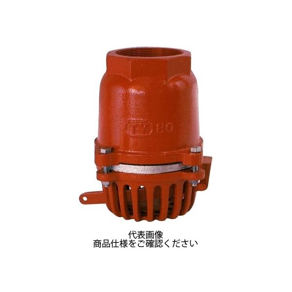 大阪継手バルブ製作所 フート弁 TVー15ー40A 1個（直送品） 7,828円