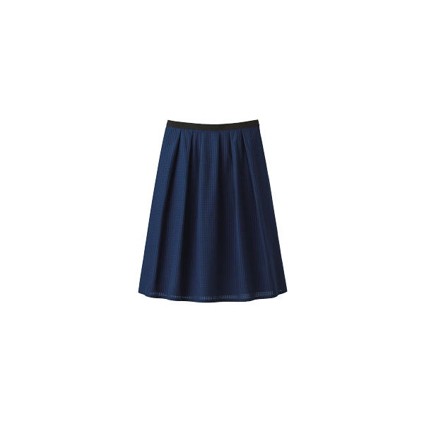 【新品タグ付き】セロリー 事務服 9号 ジャケット ベスト スカート ネイビー 通年]ドット柄ベスト(89-03730) | セロリー株式会社 | 事務服