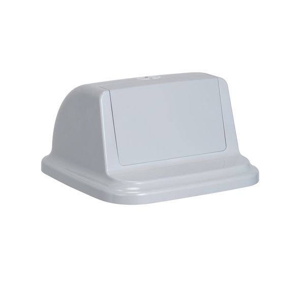 テラモト トラッシュペール 90 蓋 灰 一般ゴミ DS-231-201-5 1個（直送品）