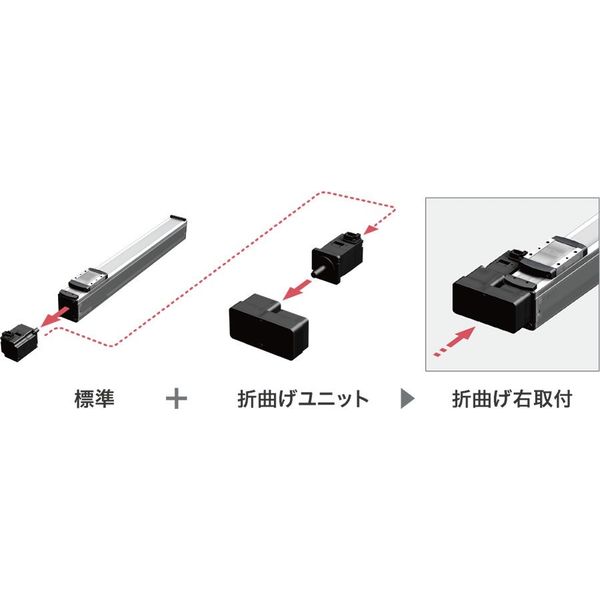 ヤマハ発動機（YAMAHA） Robonity LGX用モーター折返しユニット GX-BEND-40 1台（直送品）