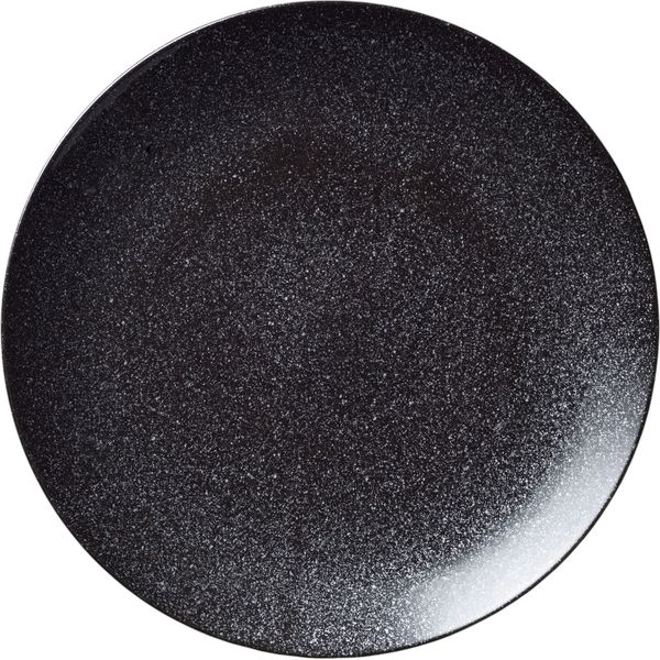 器望 大皿 ピアット２８cm皿（ブラック） [3個入] kbu-0554612010（直送品）