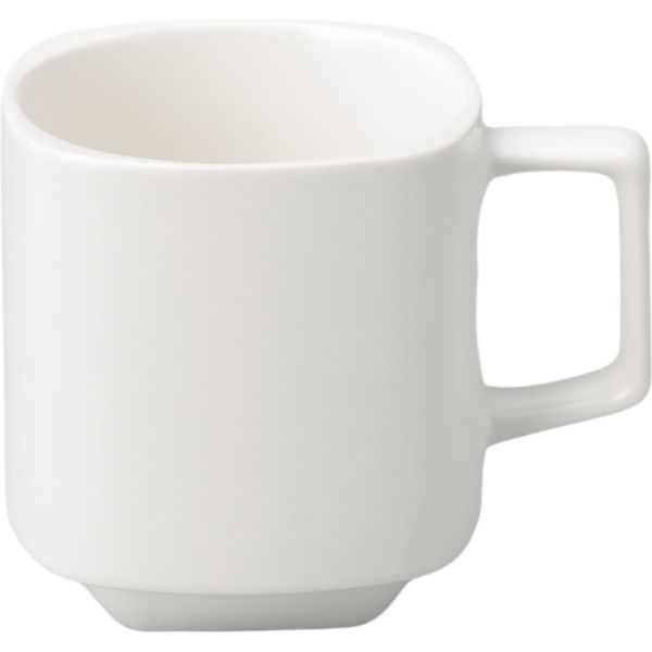器望 マグカップ スノーホワイトスタックマグカップ [3個入] kbu-0556749006（直送品）