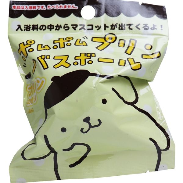 サンタン ポムポムプリン バスボール プリンの香り 80g 1個入 1