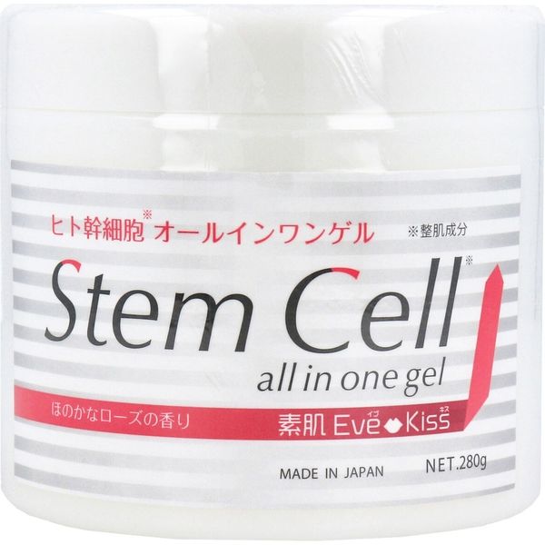 スクイズコーポレーション ヒト肝細胞オールインワンゲル Stem Cell STオールインワンゲル ほのかなローズの香り 280g（直送品）