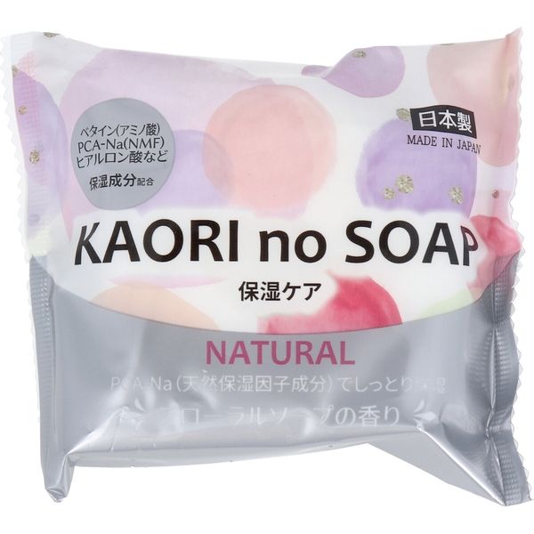 KAORI no SOAP ナチュラル フローラルソープの香り 100g　1個(100g入)×30セット 紀陽除虫菊（直送品）