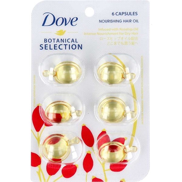 ユニリーバ Dove ブリリアントヘアオイル 1mL×6粒　1個(6粒入)×24セット（直送品）