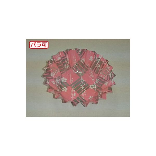 セイコー ラミケースOPP 5F 梅チェック柄 500枚 00295516 1本(500枚入)（直送品）