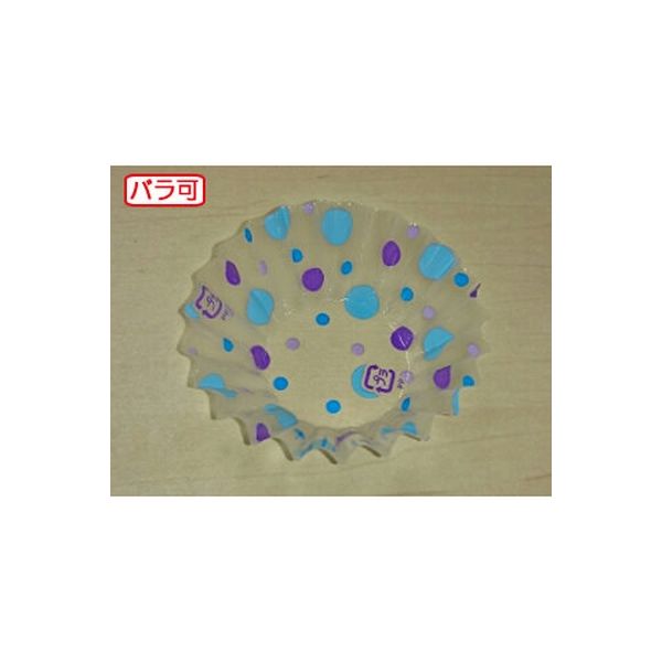 セイコー ラミケースOPP 6F 水玉柄(青) 500枚 00295528 1本(500枚入)（直送品）