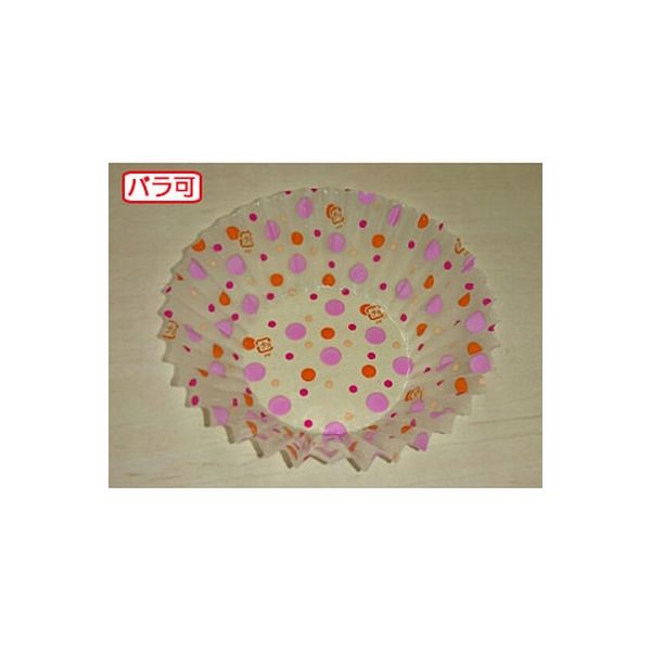 セイコー ラミケースOPP12F 水玉柄(赤) 500枚 00295602 1本(500枚入)（直送品）