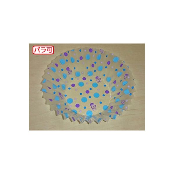 セイコー ラミケースOPP12F 水玉柄(青) 500枚 00295603 1本(500枚入)（直送品）