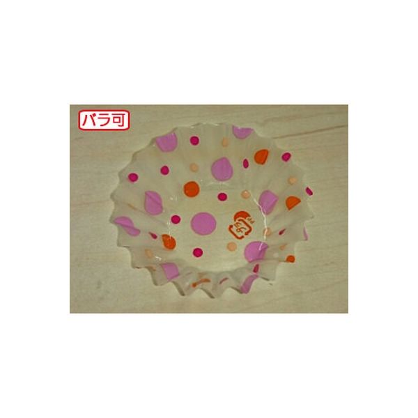 セイコー ラミケースOPP 6A 水玉柄(赤) 500枚 00295632 1本(500枚入)（直送品）