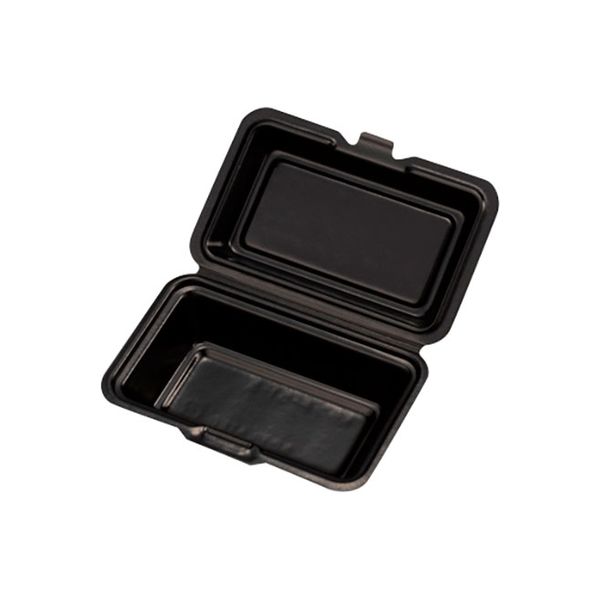 ランチボックス Kランチ-51-S ブラック 800枚(50×16) 14153 1ケース(800枚入(50枚×16袋))（直送品）
