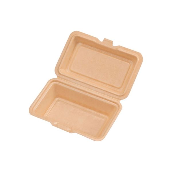 ケーピープラテック ランチボックス Kランチ-51-S ナチュラル　800枚(50×16) 14152（直送品）