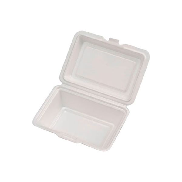 ケーピープラテック ランチボックス Kランチ-52-S ムジ 600枚(50×12) 14154 1ケース(600枚入(50枚×12袋))（直送品）