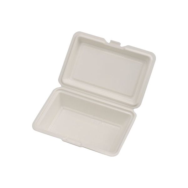 ランチボックス Kランチ-54-S ホワイト 400枚(25×16) 14163 1ケース(400枚入(25枚×16袋))（直送品）