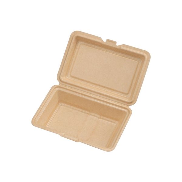 ランチボックス Kランチ-54-S ナチュラル 400枚(25×16) 14164 1ケース(400枚入(25枚×16袋))（直送品）