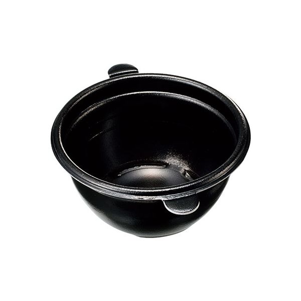 ケーピープラテック どんぶりS 本体 黒 800枚(50×16) 17003 1ケース(800枚入(50枚×16袋))（直送品）
