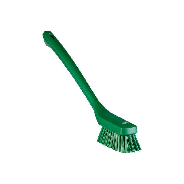ヴァイカン ロングハンドルブラシスリム グリーン 41852 1個（直送品）