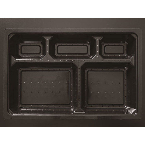 ケーピープラテック KMP90-60C 中仕切 ブラック 300枚(25×12) 54405 1ケース(300枚入(25枚×12袋))（直送品）