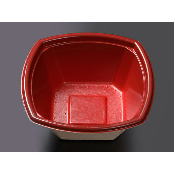 ケーピープラテック KMPランチ-8 本体 レッド 600枚(50×12) 54415 1ケース(600枚入(50枚×12袋))（直送品）