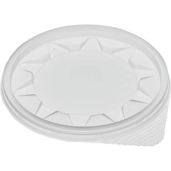 ケーピープラテック K丸カップ110フタ PP 1800枚(50×36) 55664 1ケース(1800枚入(50枚×36袋))（直送品）