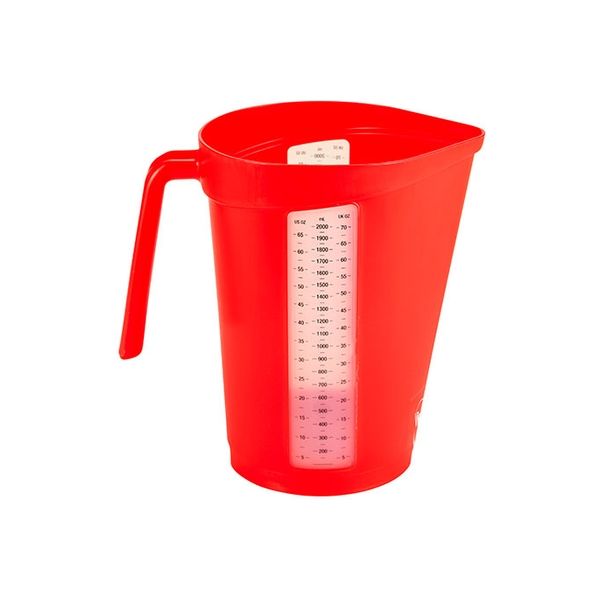 ヴァイカン メジャリングジャグ レッド 60004 1個（直送品）