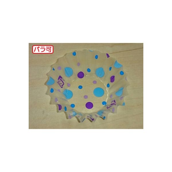 セイコー ラミケースOPP 6A 水玉柄(青) 500枚 8000062026（直送品）