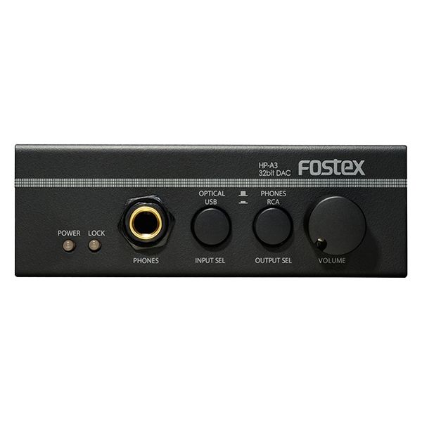 FOSTEX 32bit DAC 高音質ヘッドホン・アンプ HP-A3 1個（直送品