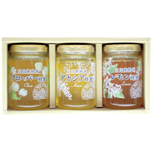 山田養蜂場 厳選蜂蜜3本セット G3-30CAL　1個（直送品）