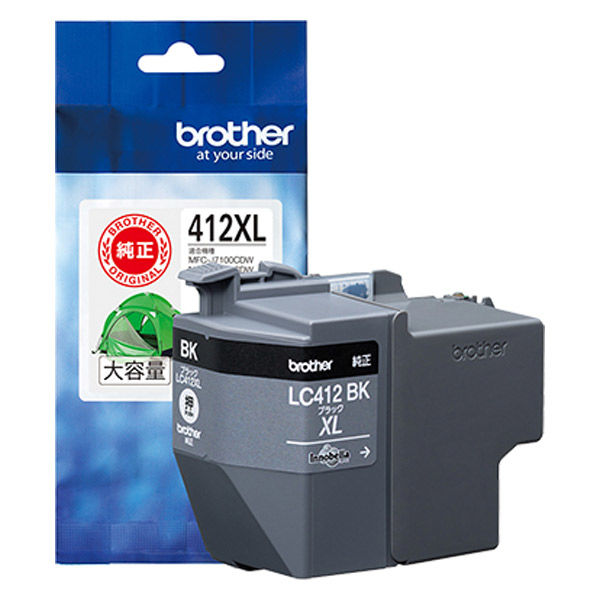【正規通販】ブラザー 純正 大容量インクカートリッジ LC412XL-4PK プリンター・複合機
