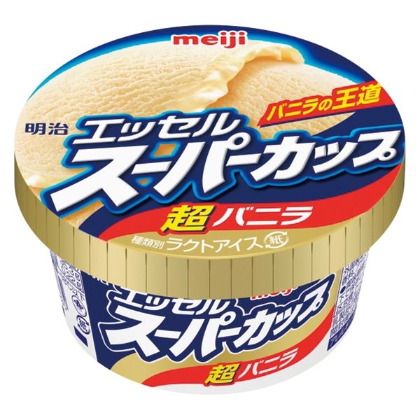 「業務用」[冷凍] 明治 エッセルスーパーカップ超バニラ 200ml×24個 4902705030985 1箱(24個)（直送品）