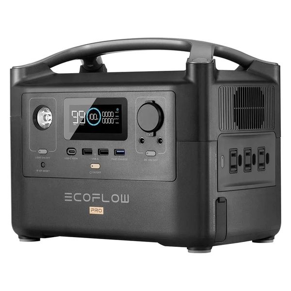 ECOFLOW ポータブル電源 RIVER Pro EFRIVER600PRO-JP １台（直送品）