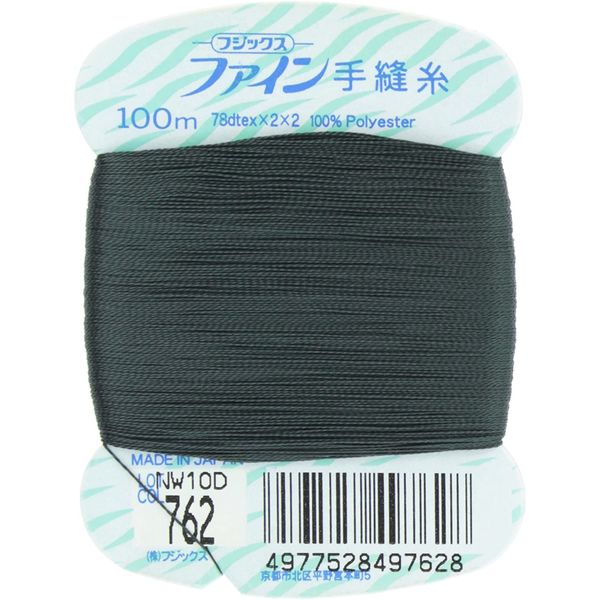 フジックス ファイン 【手縫い糸】 #40 100m col.762 FK49-762 1箱（30個入）（直送品）