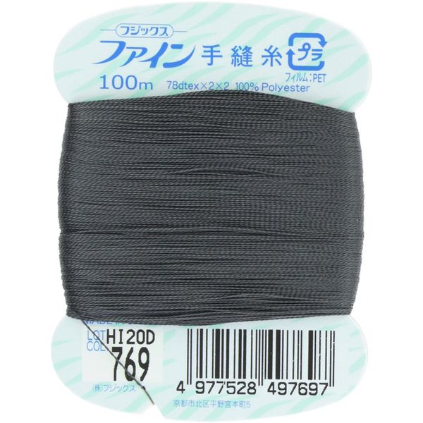 フジックス ファイン 【手縫い糸】 #40 100m col.769 FK49-769 1箱（30個入）（直送品）