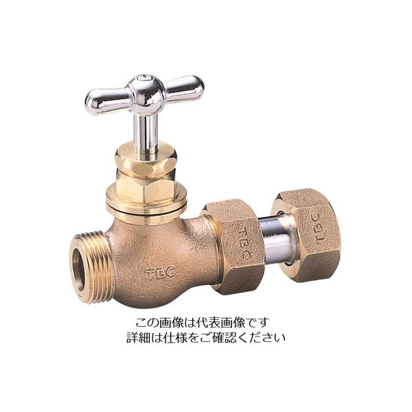 タブチ 止水栓 メータ直結伸縮止水栓 T型ハンドル SET-20 1個（直送品）